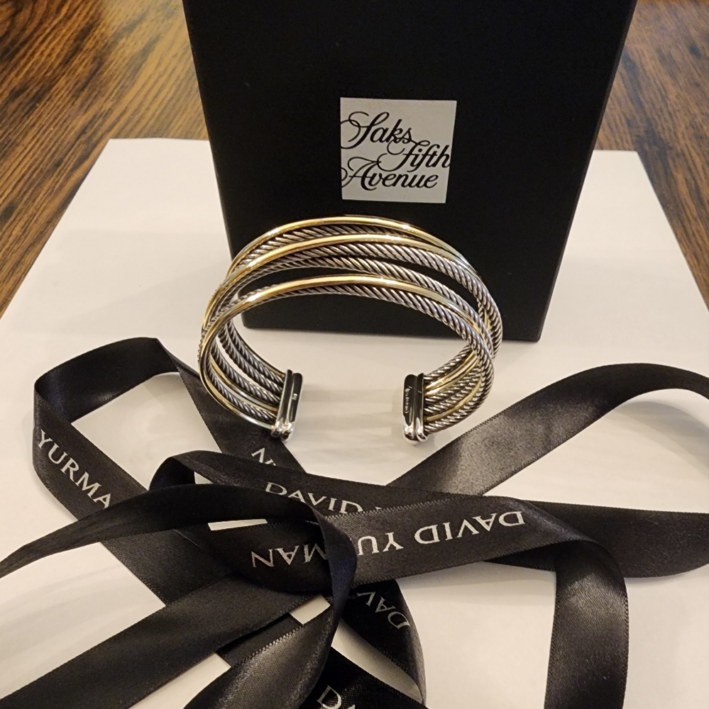 David Yurman Crossover Cuff Bracelet